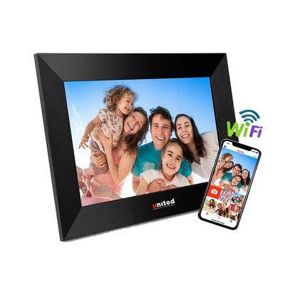 8" Smart Wi-Fi Digital Photo Frame – Instantly Share Images & Videos Anywhere Remotely
